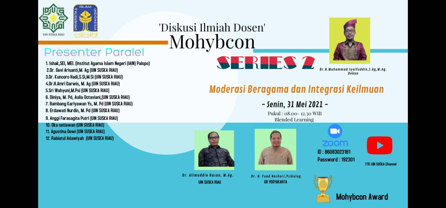 Tadris Ipa Raih Presenter Terbaik Sesi Paralel Pada Mohybcon Series