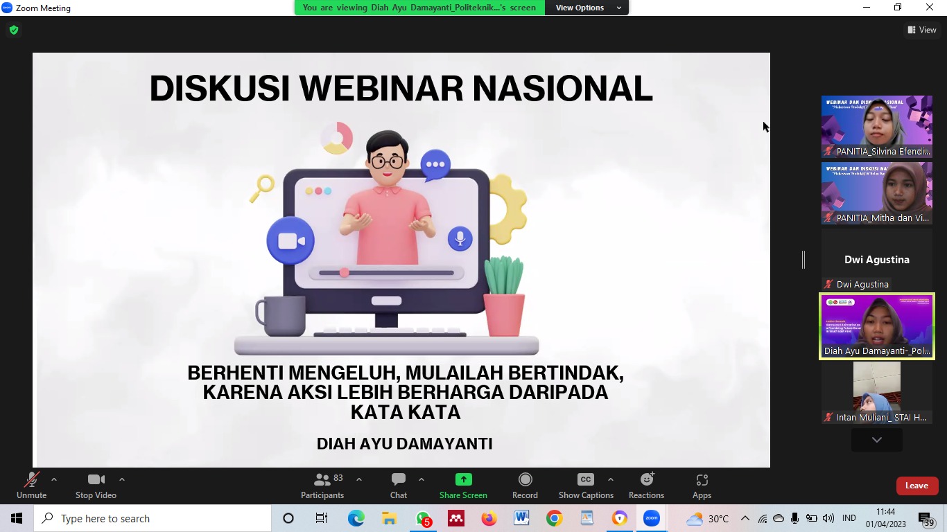 Webinar Dan Diskusi Nasional Di Bulan Ramadhan | Mahasiswa Produktif ...